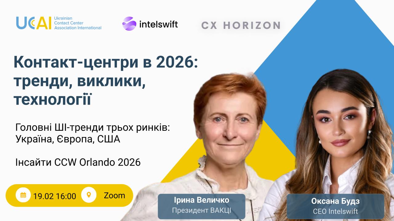 Контакт-центри в 2026 — тренди, виклики, технології